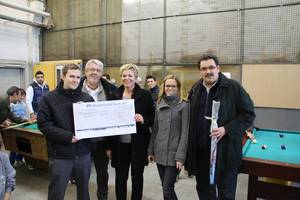 Spendenübergabe an die Flüchtlingshilfe Weilburg